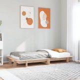 VidaXL Cadru de pat fără saltea, 75x190 cm, lemn masiv de pin 850683