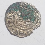Ungaria 1 Denar 1579 KB Argint Rudolf II - Moneda Veche