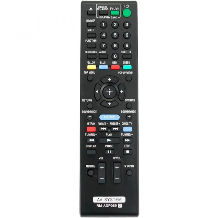Telecomanda pentru Sony RM-ADP069, x-remote, Negru