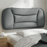 VidaXL Pernă tăblie de pat, gri deschis, 90 cm, material textil