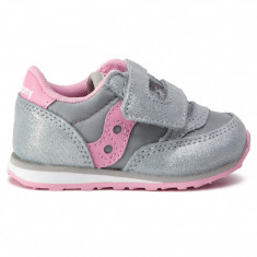 Pantofi sport copii SAUCONY BABY JAZZ HL, Argintiu/Roz - 25 EU foto