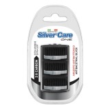 Cumpara ieftin Set 3 rezerve Silver Care One Extra Soft Carbune cap argint, actiune antibacteriana naturala si continua