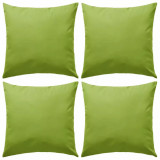 Perne De Exterior 4 Buc Verde Măr 45 x 45 cm 132291, General