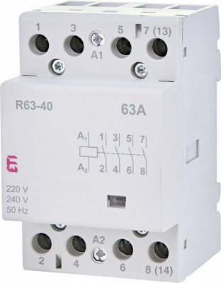 Contactor Modular R 63-40 230V, ETI foto