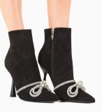 Cumpara ieftin Botine dama Csorba Negre