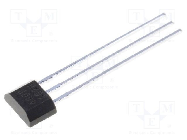 Senzor Hall bipolar TO92 HONEYWELL -55&divide;55Gs 3&divide;24VDC
