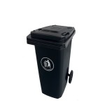 Container deșeuri 120L negru