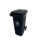 Container deșeuri 120L negru