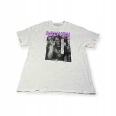 Tricou bărbați SPENCER&amp;#039;S imprimat, mărime XL, alb