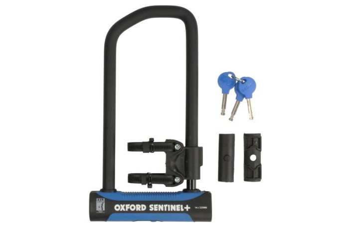 Antifurt U-Lock Oxford Sentinel 320mm x 177mm, negru