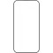 Folie de protectie Ecran WiWu Wi-SQ008 pentru Apple iPhone 16 Plus, Sticla Securizata, Full Glue, Neagra