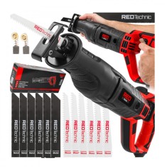 Fierastrau electric tip sabie, 1800 W, 12 lame SDS incluse, Red Technic