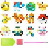 Kit autocolante de pictură cu diamante OYSJ, rasina/hartie, multicolor