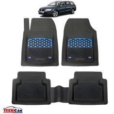 Volkswagen Passat B6 Variant Covorase Auto TeamCar&reg; Tip Tavita Compatibile Variant, Break (2005&ndash;2010) Blue