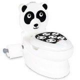 Olita Educativa Copii Pilsan Panda, Sunet, Anti-alunecare, Suport Hartie Igienica, +1.5 Ani