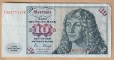 (2) BANCNOTA GERMANIA - 10 MARK 1980 (2 IANUARIE 1980), PORTRET LUCAS CRANACH CEL BATRAN