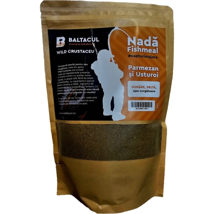 Nada Fishmeal BALTACUL Pentru Dunare / Cosulet, Parmezan &amp; Usturoi, 800g