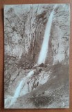 Carte postala, Busteni, Cascada Caraimanului, 1929
