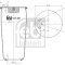 FEBI BILSTEIN 101301 Burduf, suspensie pneumatica