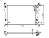 NRF 55341A Economy Class Radiator, racire motor