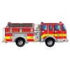 Puzzle de podea gigant Masina de pompieri, Melissa &amp; Doug