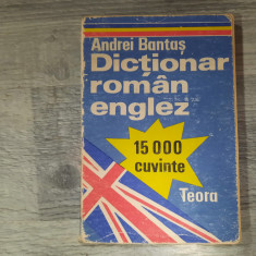 Mic dictionar roman -englez de Andrei Bantas