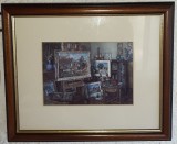 Atelierul artistilor print dupa tabloul scotianului James McIntosh Patrick 1984