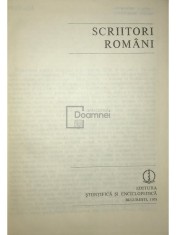 Mircea Zaciu - Scriitori romani - Mic dictionar (Editia: 1978) foto