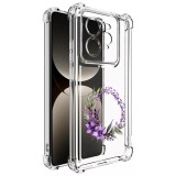 Husa antisoc pentru realme gt 7 pro, airbag, pink wreath 10, clear