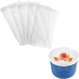 Set de 5 panze pentru filtrul piscinei Baosroy, alb, 13 x 22 cm
