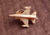 QW9 L 40 - Insigna - tematica aviatie - simbol avion militar supersonic, Romania de la 1950