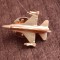 QW9 L 40 - Insigna - tematica aviatie - simbol avion militar supersonic