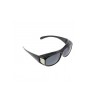 Ochelari Protectie Negri Well, Anti-UV, Antizgariere, Praf, Socuri, Policarbonat, Universal, Constructii, Gri/Transparenti, Rama Neagra