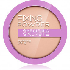 Gabriella Salvete Nude pudră compactă SPF 15 culoare 02 Light Nude 8 g