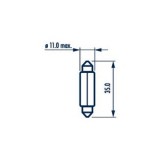 Bec Indicator 12V C5w Set 10 Buc Narva 45134 17125