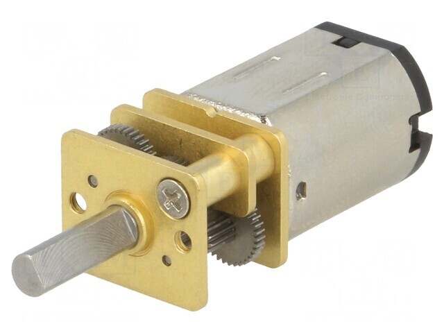 Motor DC cu Transmisie HPCB 6V 1,5A Ax Crestătură D