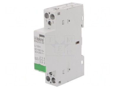 Contactor 2P 32A 24VAC NO foto