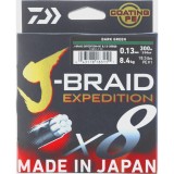 Fir J-Braid Expedition X8 0.06mm 5.20kg 150m Dark Green