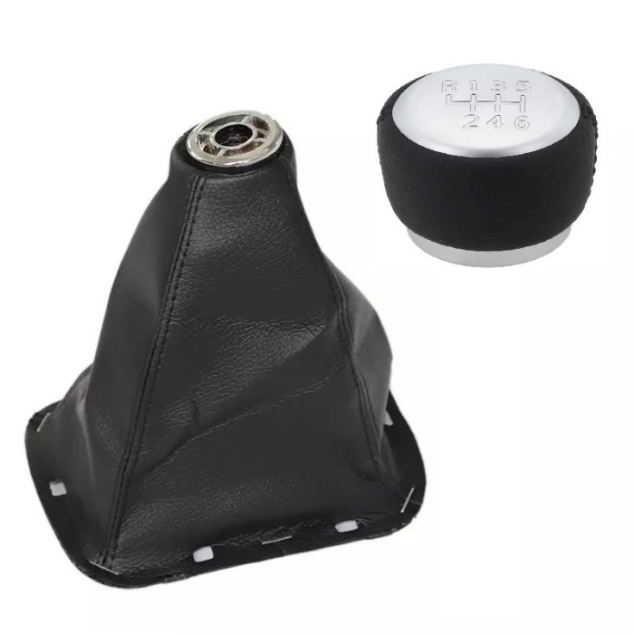 Nuca piele + manson schimbator Toyota Avensis II T25 cu 6 viteze