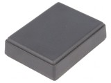 Carcasă universală ABS neagră 49x64x17mm, KRADEX