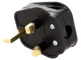 Conector Alimentare AC 2P+PE 250V 5A Negru
