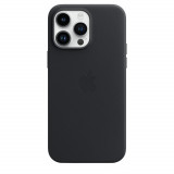 Cumpara ieftin Husa de protectie Apple Leather Case with MagSafe pentru iPhone 14 Pro Max, Midnight