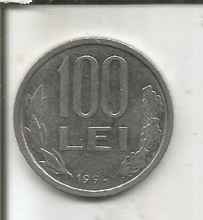 No(1) moneda-ROMANIA-100 Lei 1994 foto