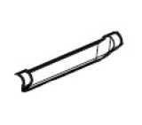 Set capac de sina pentru suportul de biciclete Menabo Bike Pro