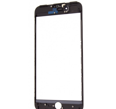 Geam sticla iPhone 7 Plus, Complet, Black foto