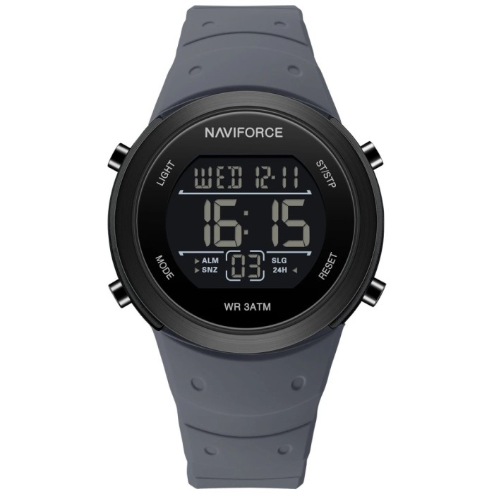 Ceas Barbati Naviforce 9246 Gri , Functii Multiple, Design Sport, Calendar, Rezistent la Apa 3ATM