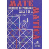 Culegere de probleme de matematica, clasa a IX-a, vol. 1