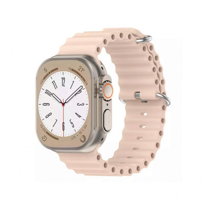 Curea pentru Apple Watch 1/2/3/4/5/6/7/8/SE/SE 2/Ultra (42/44/45/49mm) Techsuit Watchband (W038) Pink foto