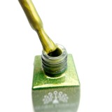 Oja Semipermanenta Neon Cat Eye Global Fashion 8ml #010: Unghii cu Efect 3D, Culoare Vibranta, Rezistenta 3 Saptamani