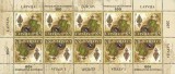 LETONIA 2007 EUROPA CEPT - CERCETASI - BLOC cu 10 timbre Tete Beche) MNH**, Nestampilat